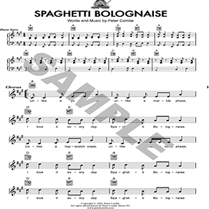 Spaghetti Bolognaise - PDF