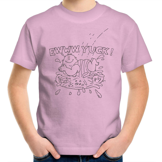Bellyflop in a Pizza - Kids T-Shirt
